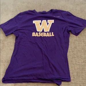 Nike Washington Huskies Baseball Tee